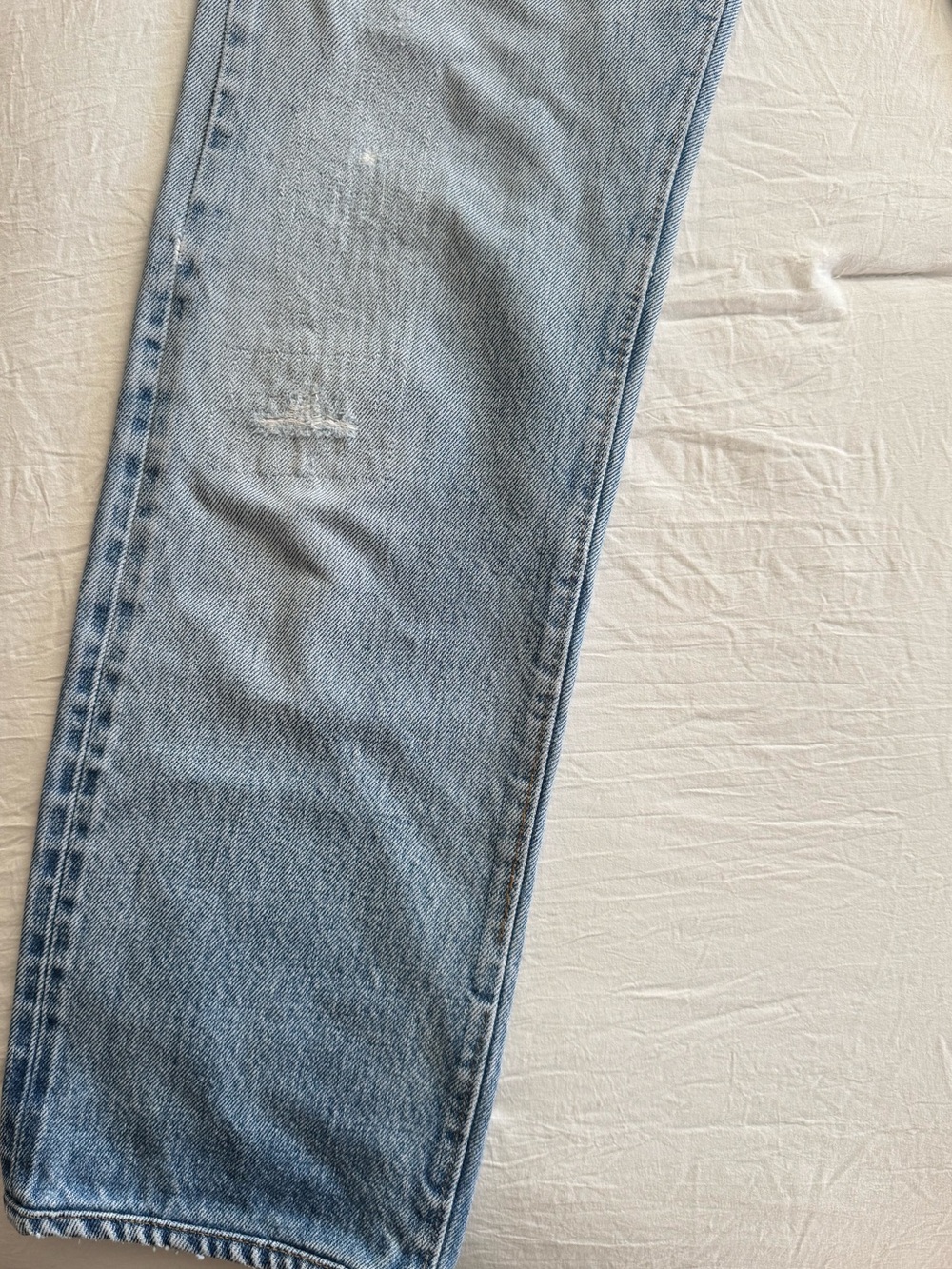 Red line Vintage Levi's Light Blue - Picture 9 of 12